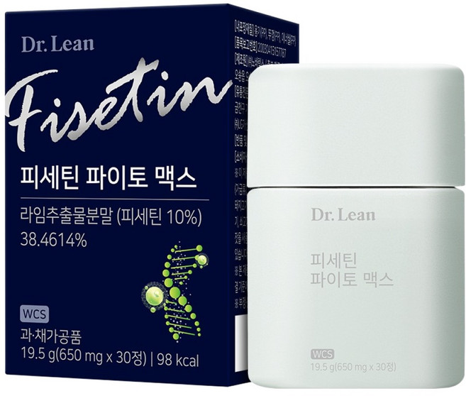 Dr.Lean Fisetin Phyto Max 19.5g, 1個, 30錠