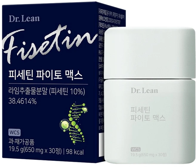닥터린 피세틴 파이토 맥스 19.5g, 30정, 1개 - 쿠팡