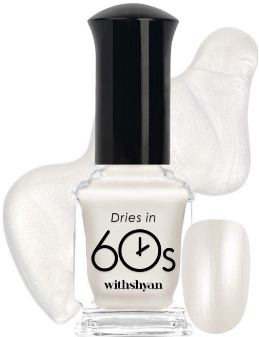 위드샨 60초 매니큐어, M171 백진주, 9ml, 1개