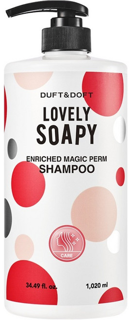 더프트앤도프트 인리치드 매직펌 샴푸 러블리소피, 1개, 1.02L