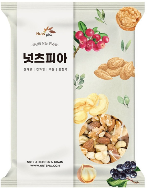 넛츠피아 세븐믹스 레벨업 너트, 1kg, 1개