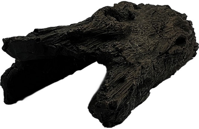 노모이펫 파충류 양서류 레진 맹그로브 유목 터널 놀이터 13 x 5 x 3 cm NS-47, 혼합색상, 1개