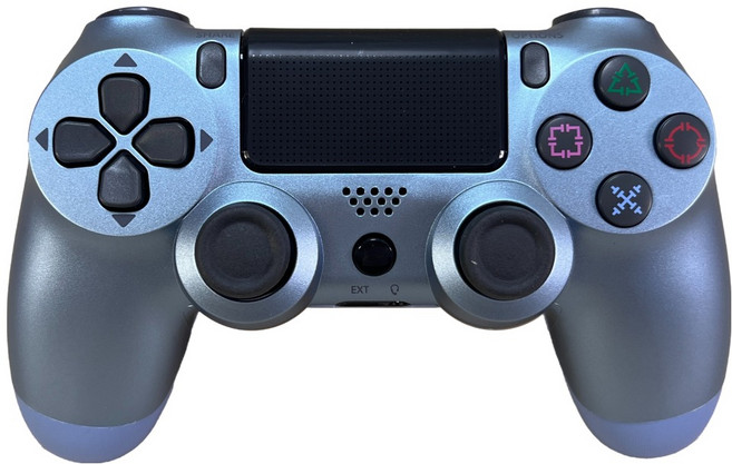 相容手把 PS4適用 鈦金藍, 1個, S03-P4-13