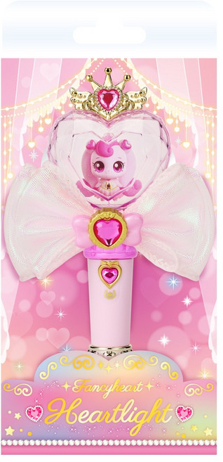 캐치티니핑 프린세스 팬시하트 하트라이트 키링, 1개