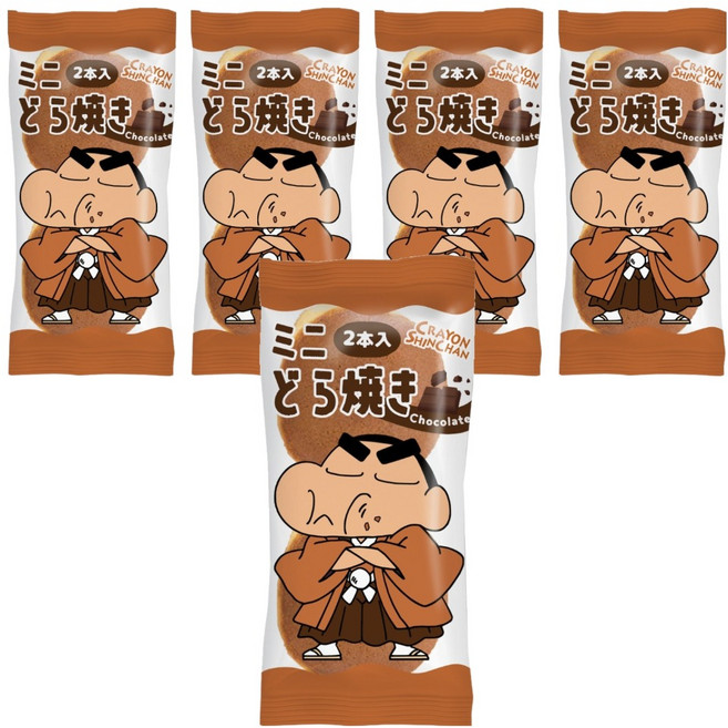 蠟筆小新巧克力風味銅鑼燒, 5個, 24g