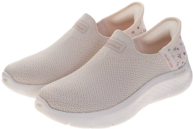 SKECHERS 女款 瞬穿舒適科技 GO WALK FLEX D楦休閒鞋 124822OWHT