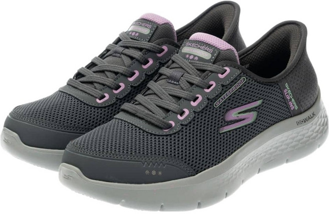 SKECHERS 女款 瞬穿舒適科技 GO WALK FLEX_WATERPROOF D楦休閒鞋 124846CCLV