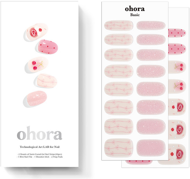 오호라 젤스트립 네일, N Sugar Rush, 1개
