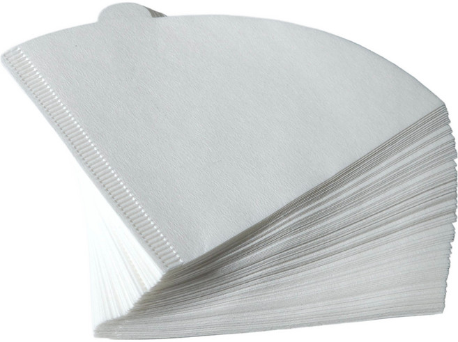 빈플랜트 핸드드립 필터 여과지 화이트 1~2인용 V60 호환, 1개, 100개입