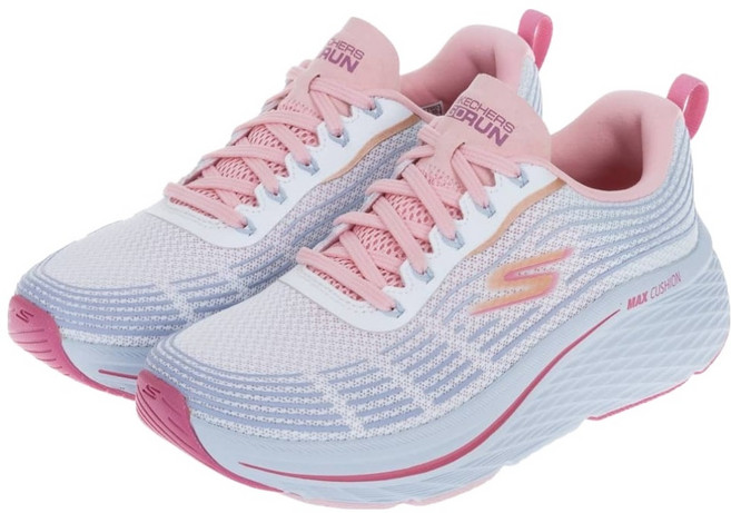 SKECHERS 女款 GO RUN MAX CUSHIONING ELITE 2.0 D楦慢跑鞋 129625WBLP