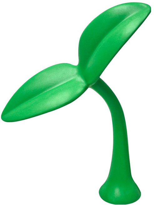 월드크린 차량용 장식 스티커 새싹, 1개