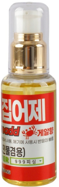 999피싱 바다 민물겸용 루어용 집어제 게알향, 60ml, 1개