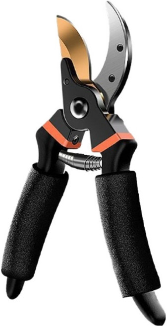 리브리카 만능 프리미엄 가지치기 원예 전지가위 블랙, 1개