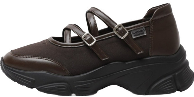 마크모크 로버 더블버클 청키 스니커즈 5cm