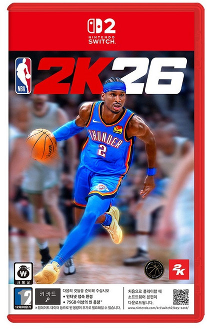닌텐도 스위치 2 NBA 2K26, 65364-3