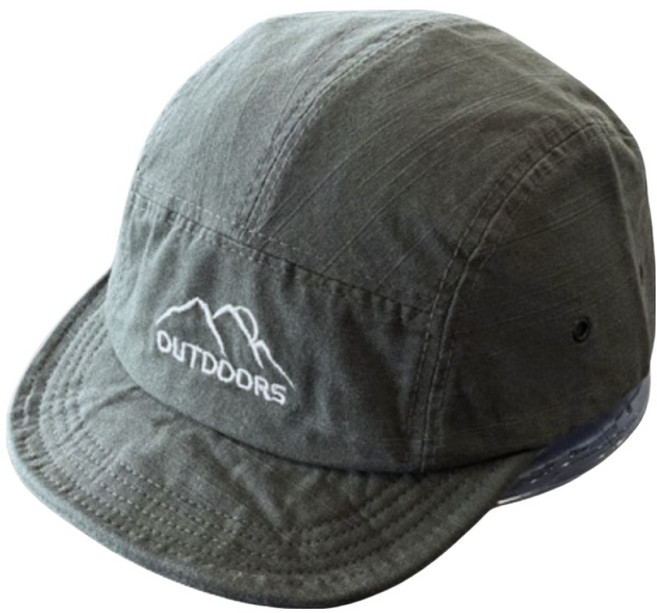 블루하트 outdoors 길이조절 숏챙 캡 모자