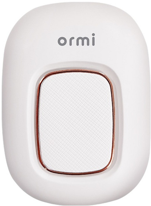 오르미 클린업 바람건조 UVC 고온히팅 온열 무선 휴대용 칫솔살균기, ORM-1CU, 밀키화이트