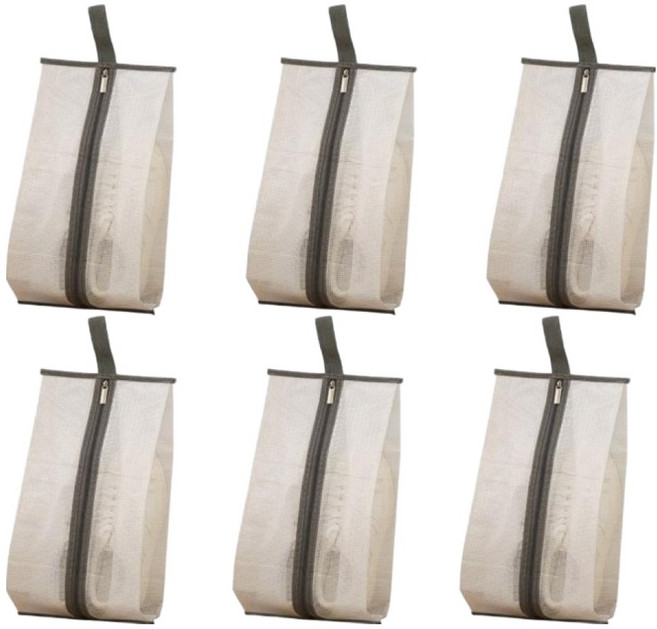 캐리어 속 여행용 신발 파우치 6p