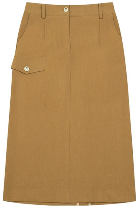 SI 여성용 H라인 롱 스커트 SLSAI2311