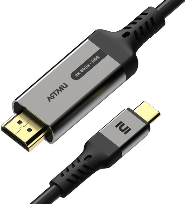 아트뮤 USB C타입 to HDMI 2.0 HDR 케이블, 1개, 1m