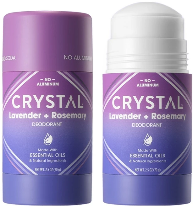 크리스탈 마그네슘 라벤더 + 로즈마리 데오드란트, 70g, 1개 - 쿠팡