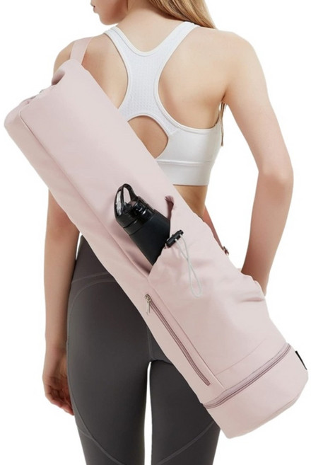 필웨이브 폼롤러 요가 매트 가방, 핑크, 1개