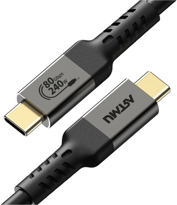 아트뮤 USB4 240W 80Gbps 케이블, 1개, 1m