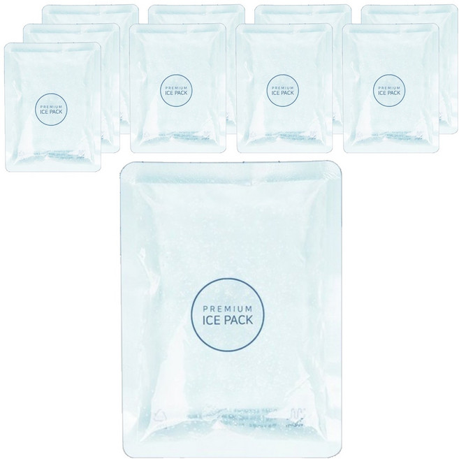 우림 프리미엄 젤 아이스팩 중, 10개입, 1개