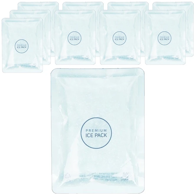 우림 프리미엄 젤 아이스팩 중, 10개입, 1개 - 쿠팡