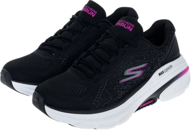 SKECHERS 女款 GO RUN MAX CUSHIONING ARCH FIT 2.0 D楦慢跑鞋 128941BKPK