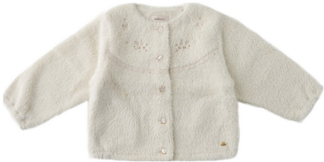 Minkmui Pure Belle 刺繡開襟衫