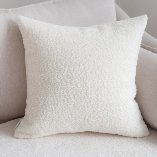 쿠션이야기 생활발수 무스 부클레 쿠션 방석 커버