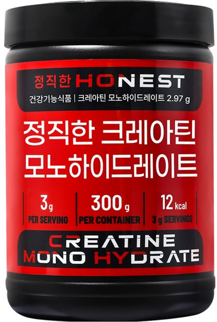 뉴프라이스 정직한 크레아틴 모노 하이드레이트, 300g, 1개