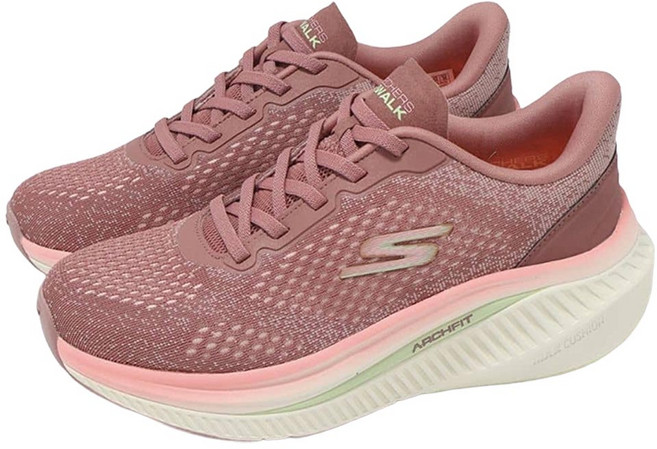 SKECHERS 女款 GO WALK MAX CUSHIONING ARCH FIT D楦健走鞋 125581ROS