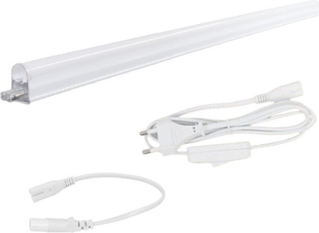 KDT LED T5 간접조명 싱크대 보조등 900mm 15w 주광색 전원선 3m, 화이트