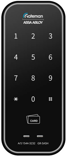 게이트맨 1초잠김 샷시전용 보조키 손잡이 없음 도어락 보조키 손잡이 없음 도어락, GR-SASH, 방문설치