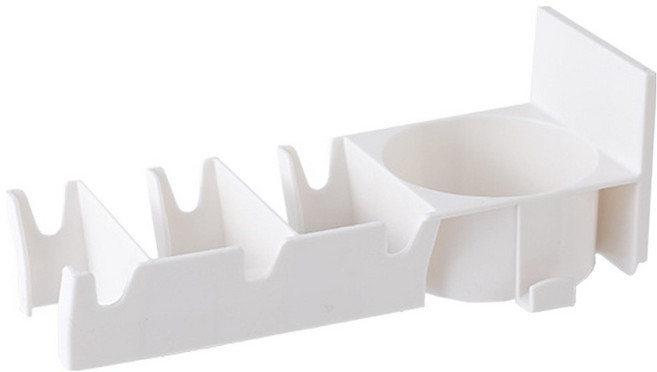 한봄누리 배드민턴라켓 벽걸이 거치대, 화이트, 1개