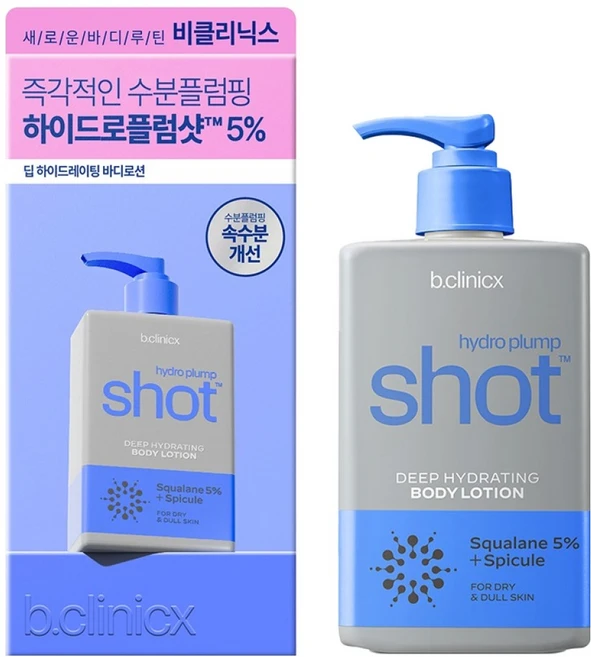 비클리닉스 하이드로플럼샷 5% 딥하이드레이팅 바디로션, 300ml, 1개 - 쿠팡