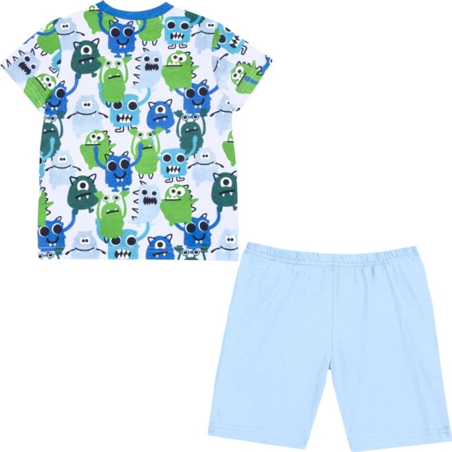 chicco 家居休閒C 怪獸短袖套裝 35438
