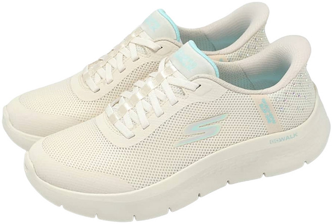 SKECHERS 女款 GO WALK FLEX D楦休閒鞋 125502NAT