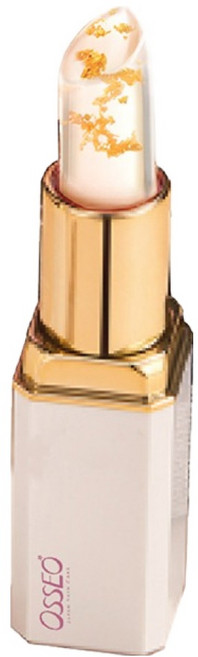 OSSEO 歐皙兒 金緻開運溫感變色潤唇膏, 1個, 3.5g, 夜色薔薇