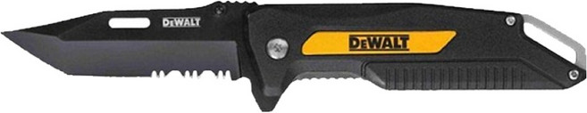 DEWALT 得偉 可折式快速彈簧刀 DWHT10910, 1個