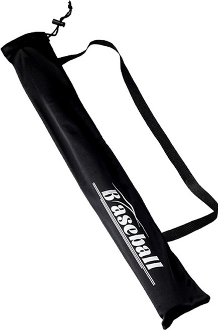 두꺼운 벨벳 야구 배트 가방, 블랙, 1개