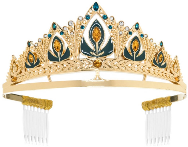 디즈니스토어 아동용 겨울왕국 안나 티아라 액세사리 코스튬, 1개