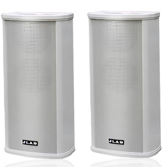 JLAB 매장용 방수 하이타입 PA 10W 컬럼 스피커 2p, JK-202, 화이트