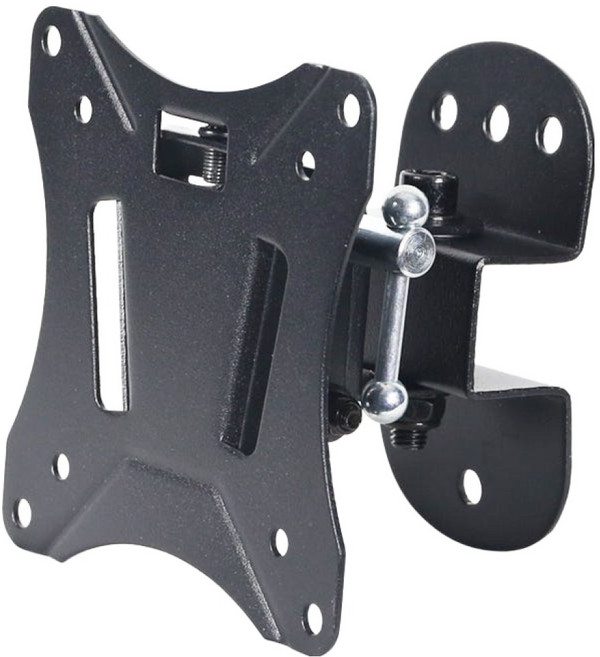 카멜마운트 각도형 벽걸이 모니터 TV 브라켓 WBF32, 블랙, 1개