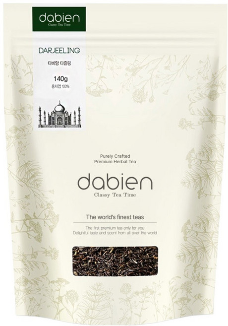 다비앙 다즐링 홍차, 140g, 1개, 1개입