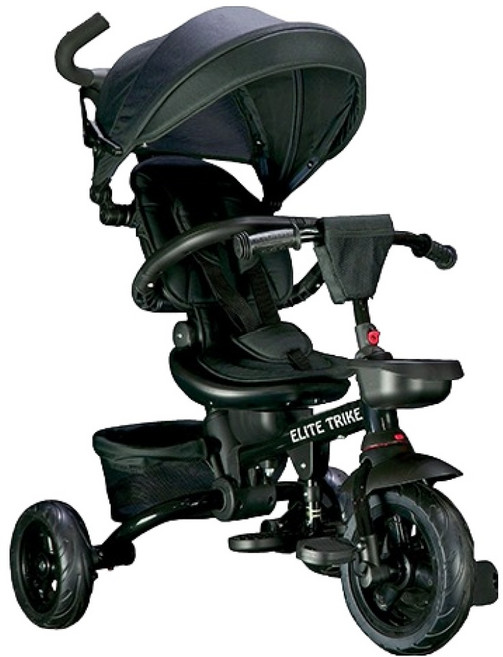 블랙스미스자전거 유아용 엘리트 트라이크 접이식 자전거, 블랙, 1개