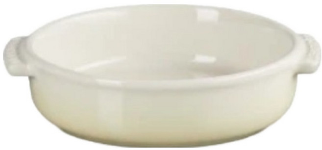 LE CREUSET 西班牙小菜盤 直徑14cm, 1個, 沙丘白