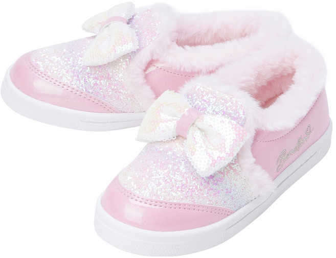 베네통키즈 스팽글 리본퍼 슬립온 QCSHQ2561